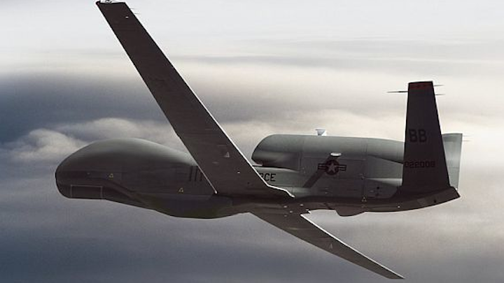 Curtiss-Wright to upgrade flight-control computer for variations of Global Hawk UAV