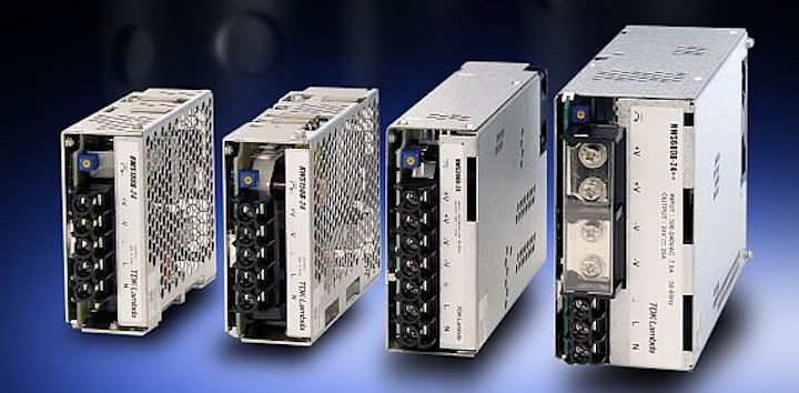 AC-DC power supplies for industrial, test, and communications introduced by TDK Lambda