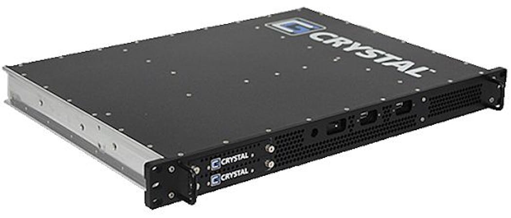 Embedded computer for rackmount applications in tight spaces introduced by Crystal Group