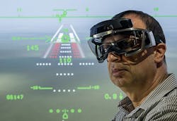 Wearable head-up display for EFVS commercial aircraft operations introduced by Elbit Wearable head-up display for EFVS commercial aircraft operations introduced by Elbit