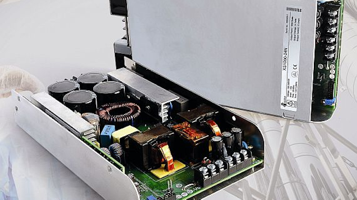 1U single-output switching power supplies for military applications introduced by Excelsys