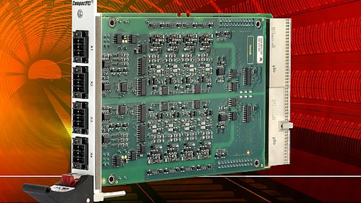 Rugged 3U CompactPCI I/O board for harsh-environment applications introduced by MEN Micro