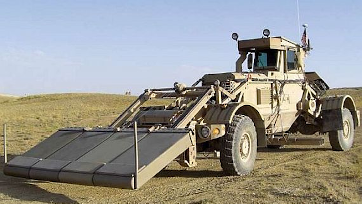 Fast ground-penetrating radar for IED detection