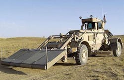 Fast ground-penetrating radar for IED detection