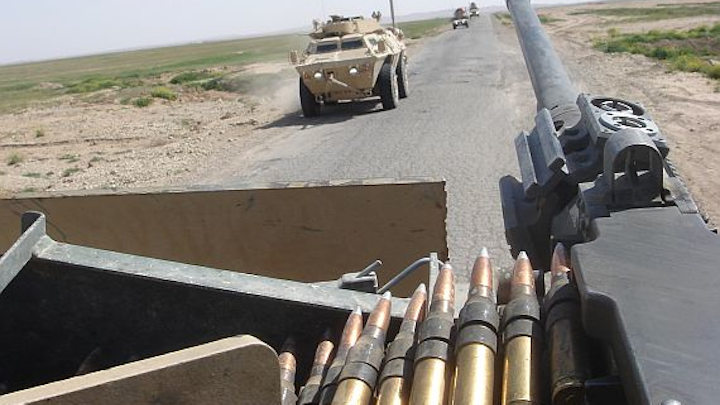 Detect enemy fire; shoot back automatically