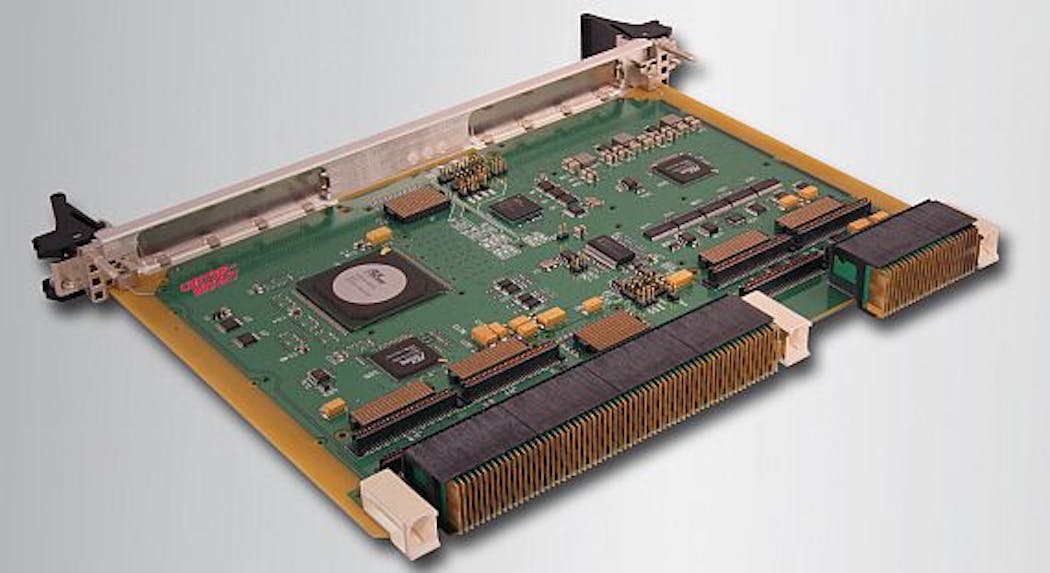Rugged 6U OpenVPX XMC carrier card for military vehicles and aircraft introduced by Curtiss-Wright