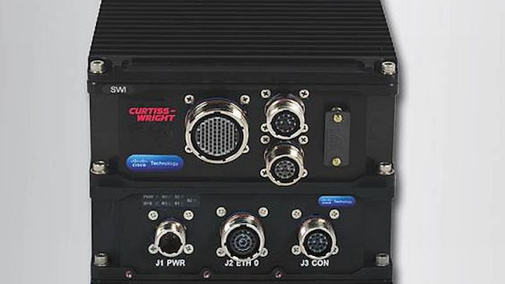 Rugged mobile IP router for military ground vehicles and aircraft introduced by Curtiss-Wright