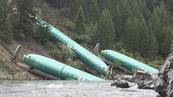 Train derailment a cautionary tale for today's complicated aerospace manufacturing supply chain