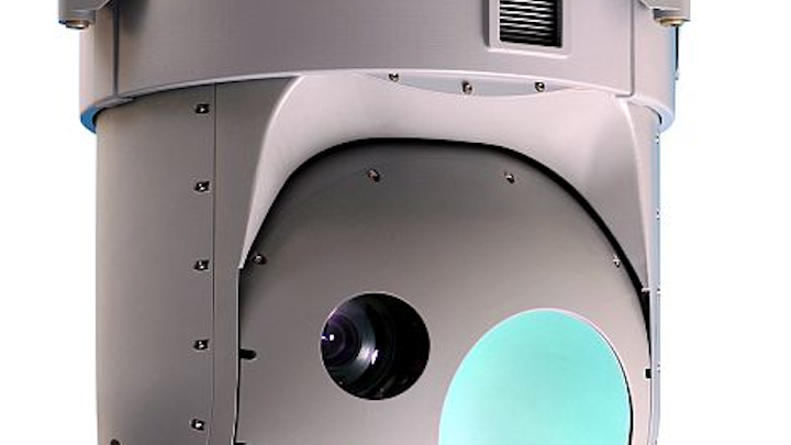 Infrared sensor payload for UAVs, helicopters, and light jets introduced by Elbit