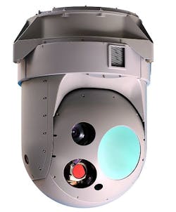 Infrared sensor payload for UAVs, helicopters, and light jets introduced by Elbit Infrared sensor payload for UAVs, helicopters, and light jets introduced by Elbit
