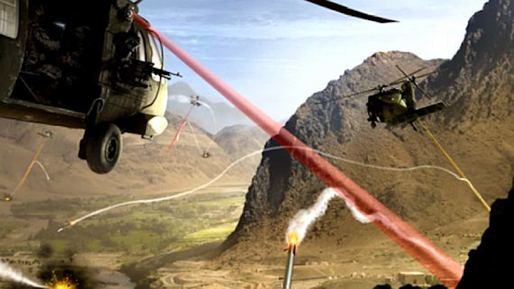 Navy to ask industry to develop laser weapon prototype for deployment on helicopters