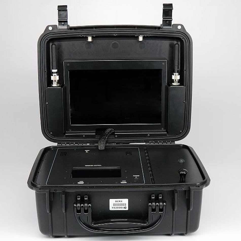 Briefcase Receiver for military, aerospace, and government uses