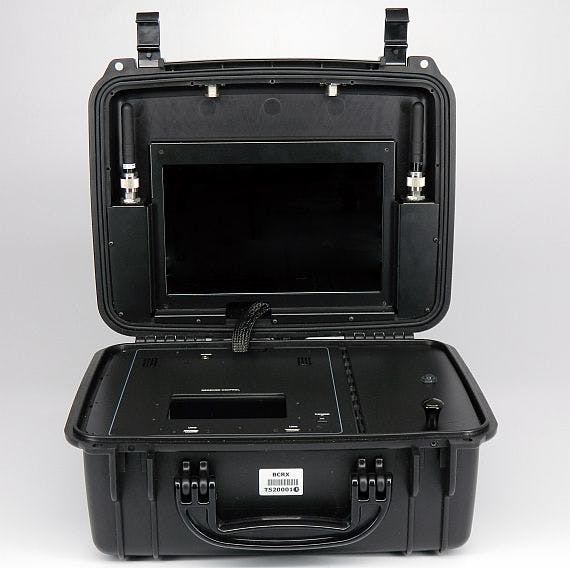 Briefcase Receiver for military aerospace and government uses introduced by IMT Military Aerospace
