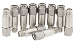 2 Watt, 40 GHz attenuators for military electronics and similar uses introduced by Pasternack 2 Watt, 40 GHz attenuators for military electronics and similar uses introduced by Pasternack