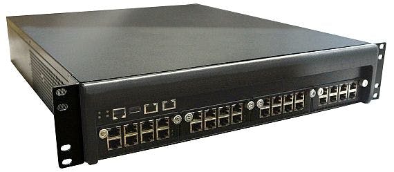 2U rack-mounted hardware platform for network service applications introduced by WIN