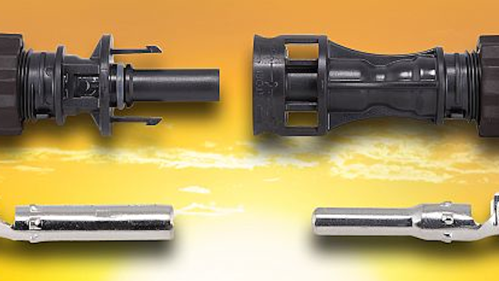 PV connector that meets international standards for global use introduced by Amphenol