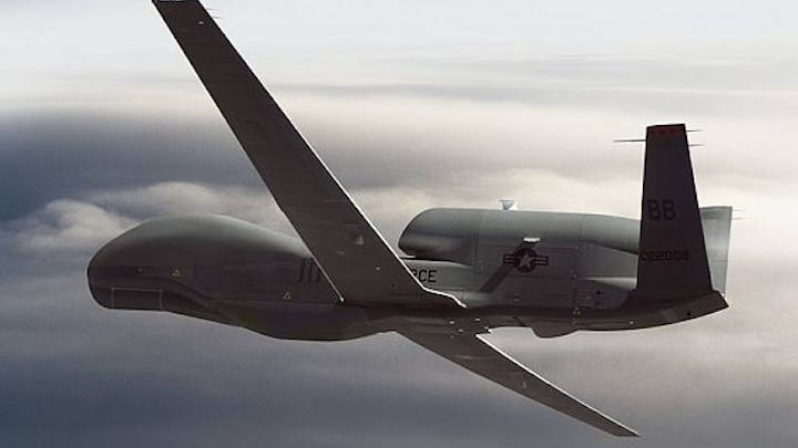 Air Force orders three Block 30M RQ-4B Global Hawk UAVs for high-altitude surveillance