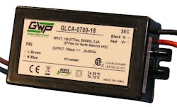 18 Watt LED power supplies for space-constrained applications introduced by Green Watt 18 Watt LED power supplies for space-constrained applications introduced by Green Watt