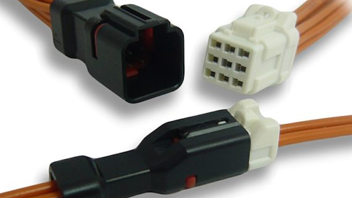 Water-resistant connectors for space-constrained security and medical uses introduced by Hirose