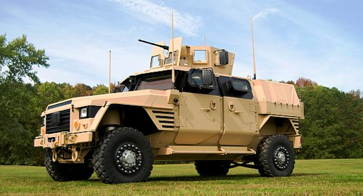 Raytheon to develop UAV-killing laser weapon small enough to fit on Joint Light Tactical Vehicle