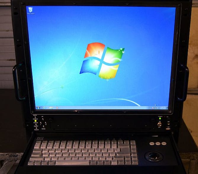 Rugged shipboard computer for a wide variety of military uses ...