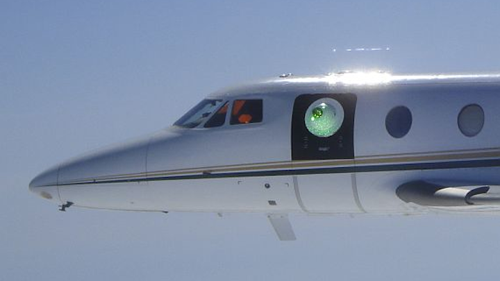 Lockheed Martin tests laser tail gun technology to protect aircraft from enemy fighters and missiles