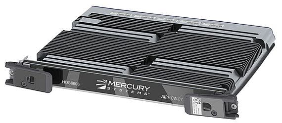 High-density embedded computing server for radar and electro-optical uses offered by Mercury