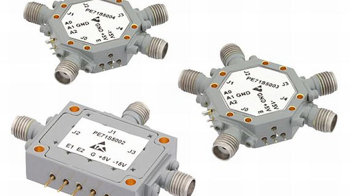 PIN diode switches for common defense and commercial applications introduced by Pasternack