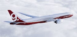 Crane to provide power conditioning and batteries for Boeing 777X passenger jet flight control Crane to provide power conditioning and batteries for Boeing 777X passenger jet flight control