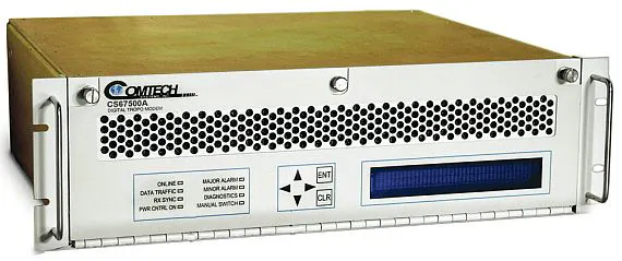 Comtec Modem 50 megabit-per-second troposcatter modem for military communications ...