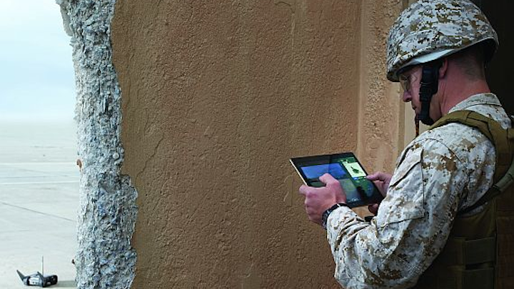 Tablet computer-based control system for unmanned ground vehicles introduced by iRobot