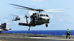 Navy nearing end of competition to develop helicopter-based EW to protect ships from missiles Navy nearing end of competition to develop helicopter-based EW to protect ships from missiles