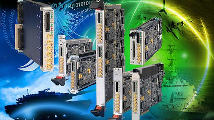 A/D XMC embedded computing modules for radar and communications introduced by Pentek