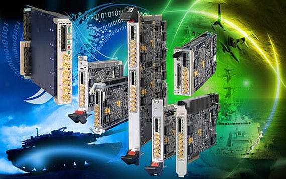A/D XMC embedded computing modules for radar and communications introduced by Pentek