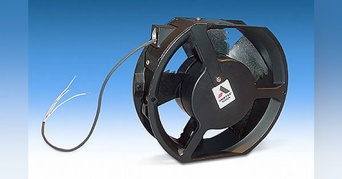 Electronics cooling fan for hazardous and explosive environments ...