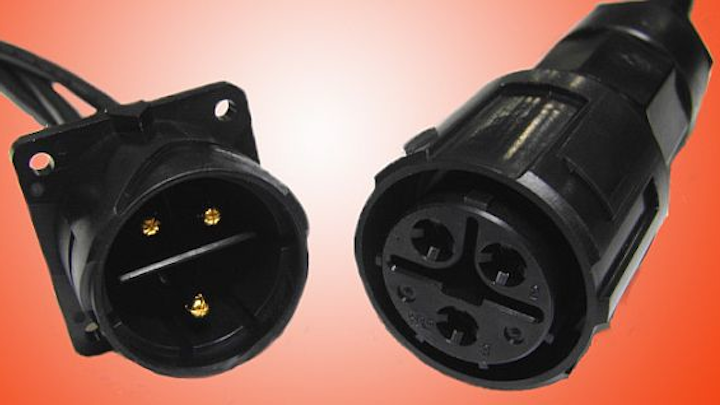 Weather- and water resistant circular power connectors for outdoor uses introduced by Hirose