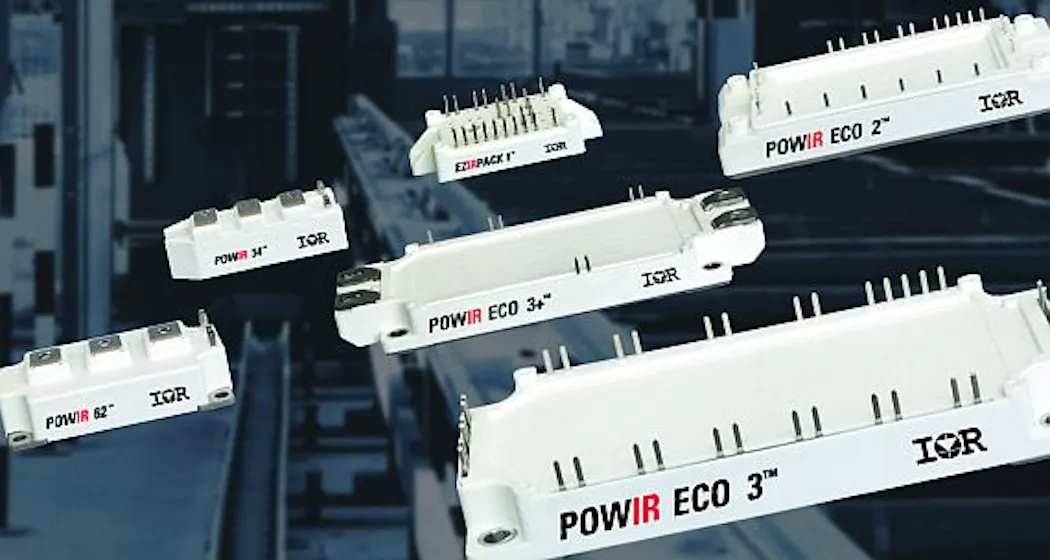 IGBT power electronics modules introduced by IR for high-power ...