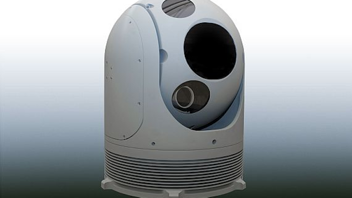 Electro-optical sensor turret for ships, vehicles, and planes introduced by Lockheed Martin