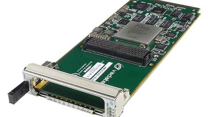 FPGA-based AMC embedded computing module for aerospace and defense introduced by VadaTech