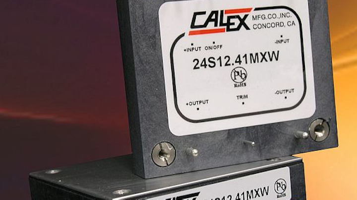 Half-brick DC-DC converters for military, mobile, and industrial uses introduced by Calex
