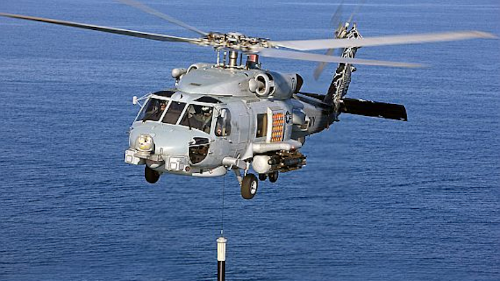 Navy asks industry for new cable to improve deficiencies in AN/AQS-22 helicopter dipping sonar