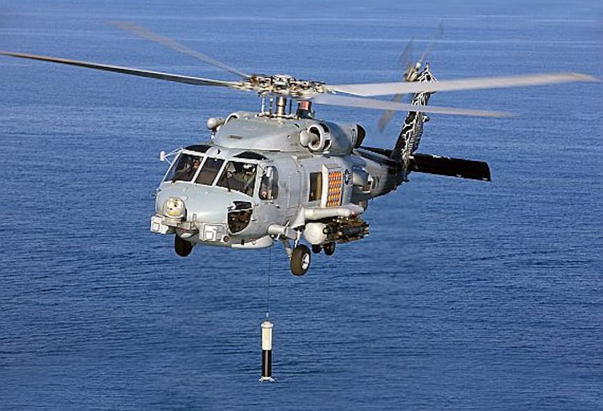 Navy asks industry for new cable to improve deficiencies in AN/AQS-22 helicopter dipping sonar