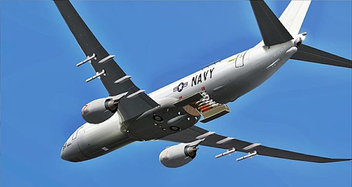 Boeing To Equip Navy S New P 8a Poseidon Maritime Patrol Aircraft For High Altitude Asw Missions Military Aerospace Electronics Boeing To Equip Navy S New P 8a Poseidon Maritime Patrol Aircraft For High Altitude Asw Missions Military Aerospace Electronics