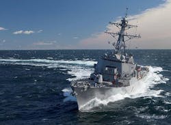 Boeing to provide fiber-optic high-speed shipboard networking for three new Navy destroyers Boeing to provide fiber-optic high-speed shipboard networking for three new Navy destroyers