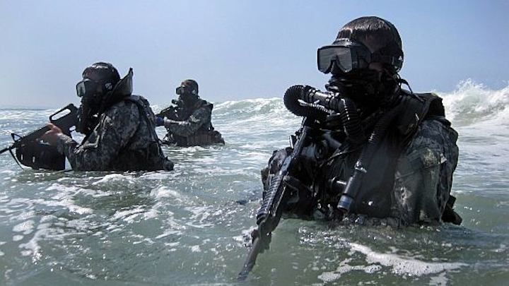 Special Forces asks industries for new technologies to help combat divers fight in the water