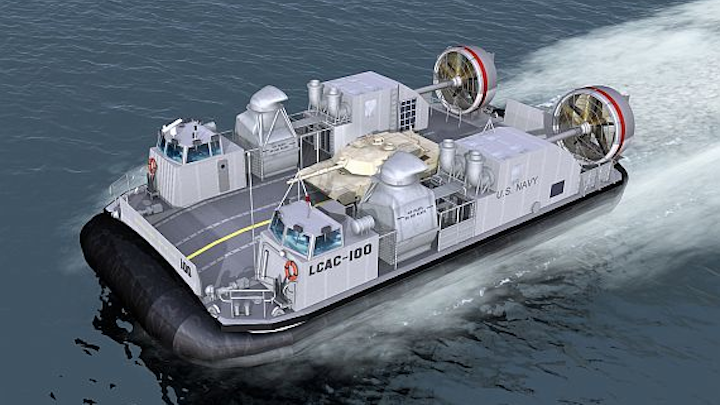 Navy asks Textron to build second and third next-generation LCAC vessels for beach invasions