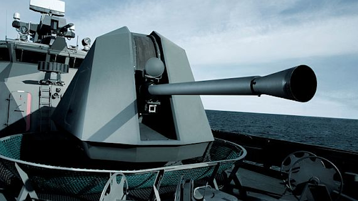 BAE Systems to build computer-controlled deck gun for U.S. Coast Guard national security cutter
