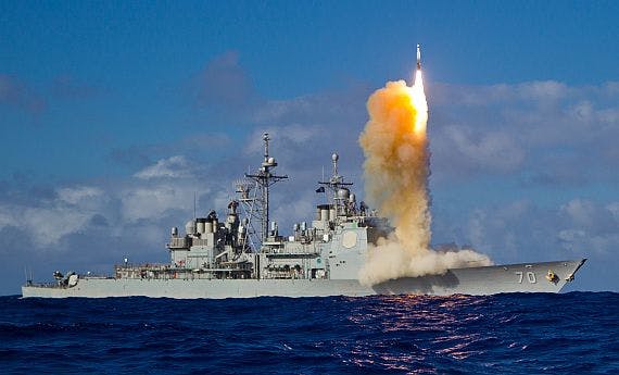 Raytheon wins half-billion-dollar contract to build 17 missile-defense shipboard missiles