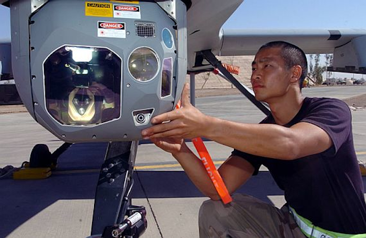 Air Force to buy Raytheon multispectral UAV sensor payloads for Reaper hunter-killer drone