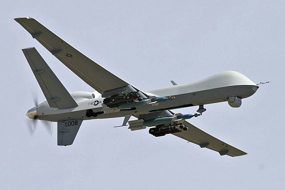 MQ-9 Reaper Predator B Drone RPA Military Aircraft Shaped Challenge Coin 